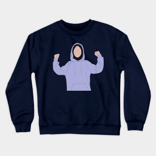 Strong Muslim Woman Crewneck Sweatshirt